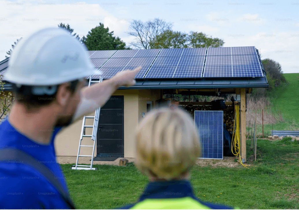 Solar Services Illustration